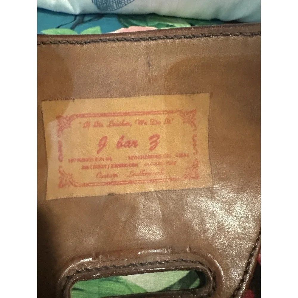 VTG WESTERN GUN BELT AND HOLSTER HAND TOOLED COWBOY ACTION